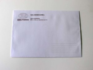 Напечатать конверты C5 полиграфия Маркет Принт